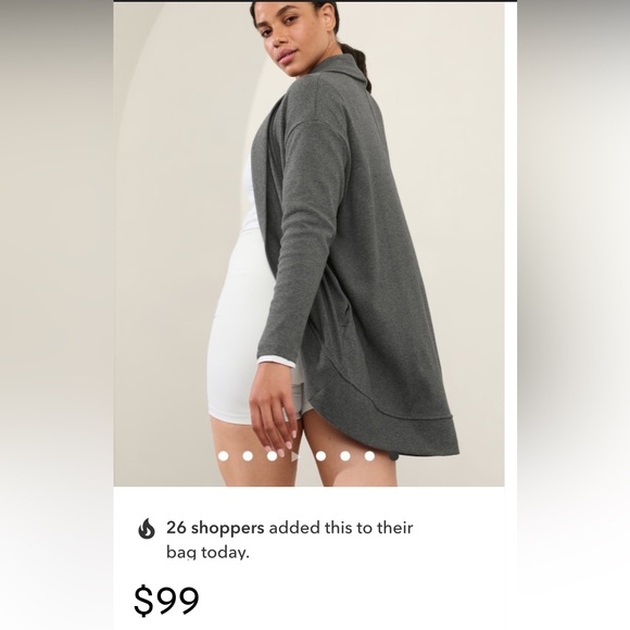 Athleta wrap in maroon size XSP - like new - worn minimally - Picture 14 of 15